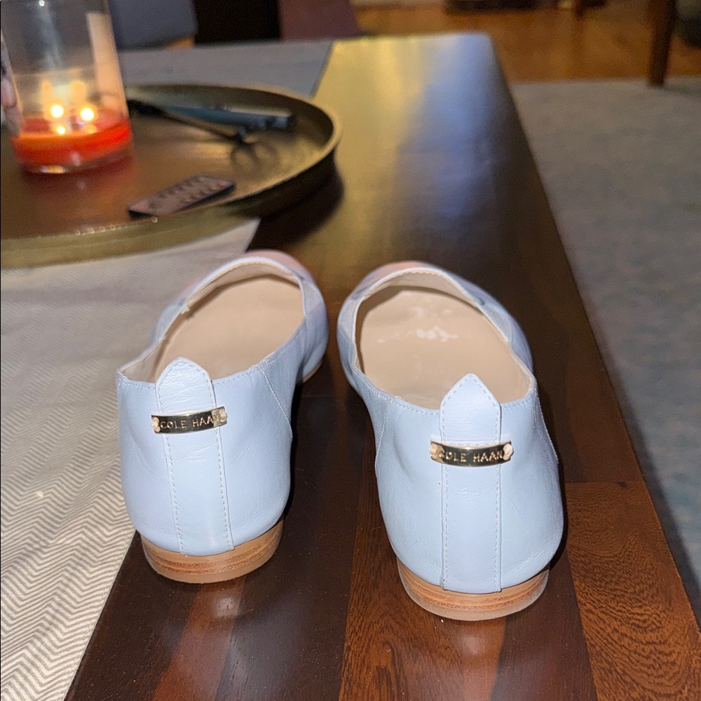 Cole Haan Light Blue Women's Flats - Picture 3 of 5